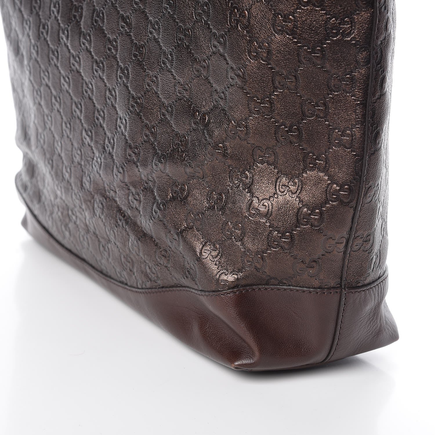 Gucci Guccissima Large Tote Bronze 18 of 18