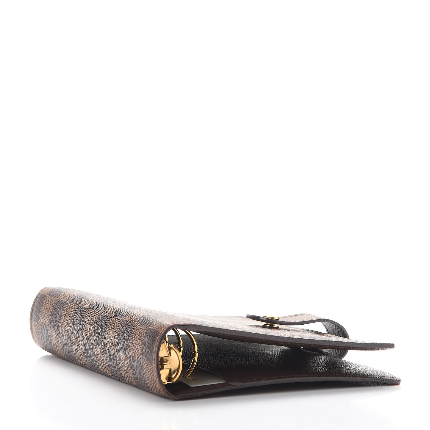 Damier Ebene Medium Ring Agenda Cover