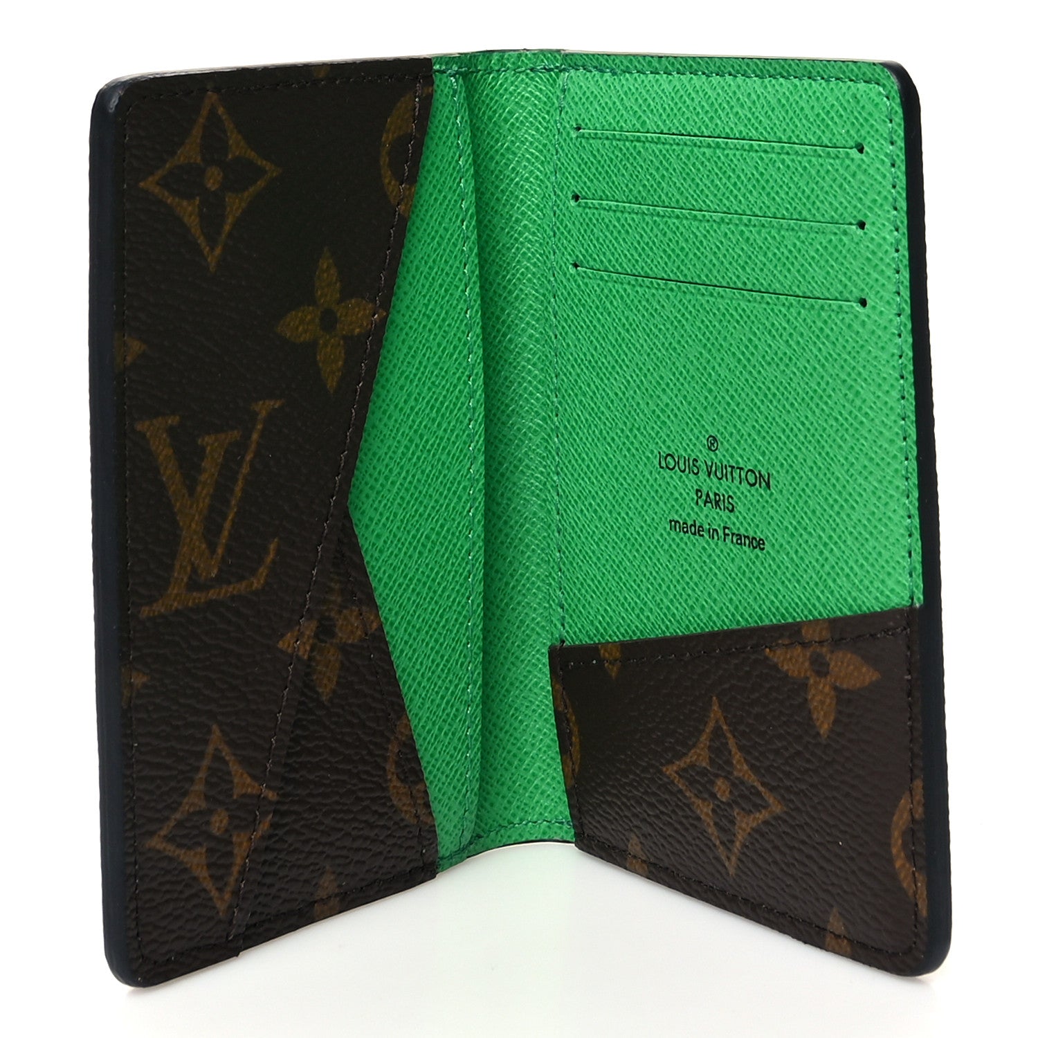 Louis Vuitton Monogram Pocket Organizer NM Green 5 of 9