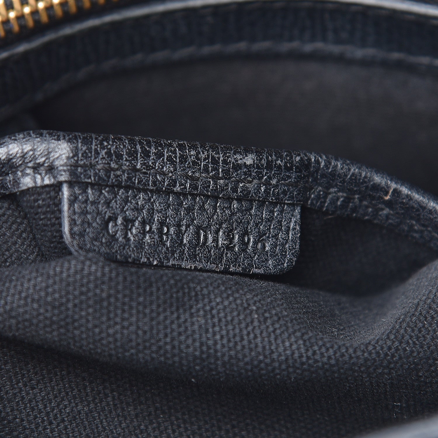 Burberry Grainy Calfskin House Check Medium Banner Tote Black 9 of 18