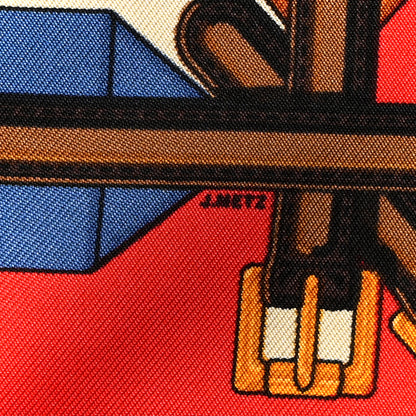 Hermes Silk Les Sangles Scarf 45 4 of 6