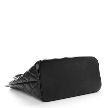 Chanel Caviar Quilted Medallion Tote Black 4 of 10