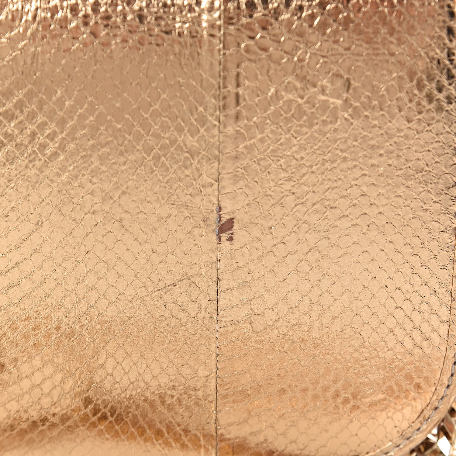 Jimmy Choo Metallic Elaphe Zadie Crossbody Bag Gold 9 of 11