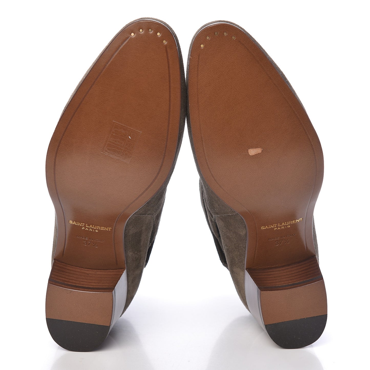 Suede Womens Blake Ankle Boots 37.5 Kaki Militaire