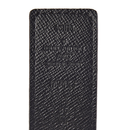 Louis Vuitton Calfskin Monogram 30mm LV Initiales Reversible Belt 85 34 Black 6 of 7