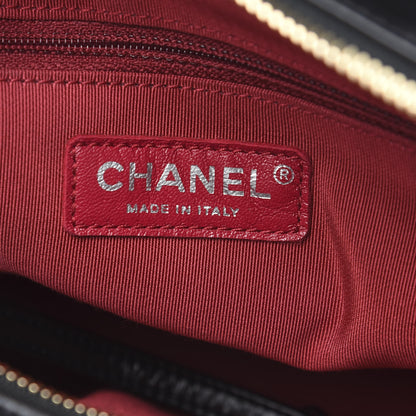Chanel Aged Calfskin Quilted Medium Gabrielle Hobo Black 5 of 9