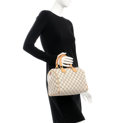 Louis Vuitton Damier Azur Speedy 25 2 of 7