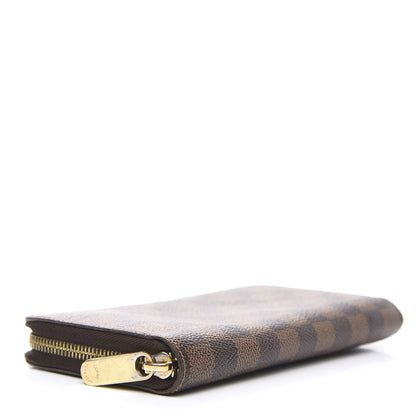 Louis Vuitton Damier Ebene Zippy Wallet 3 of 9