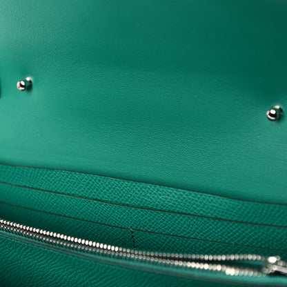Hermes Epsom Constance Long To Go Wallet Vert Vertigo 12 of 14