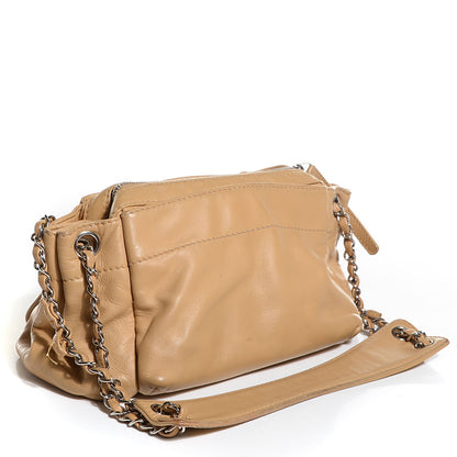 Chanel Lambskin Rock and Chic Shoulder Bag Beige 3 of 7