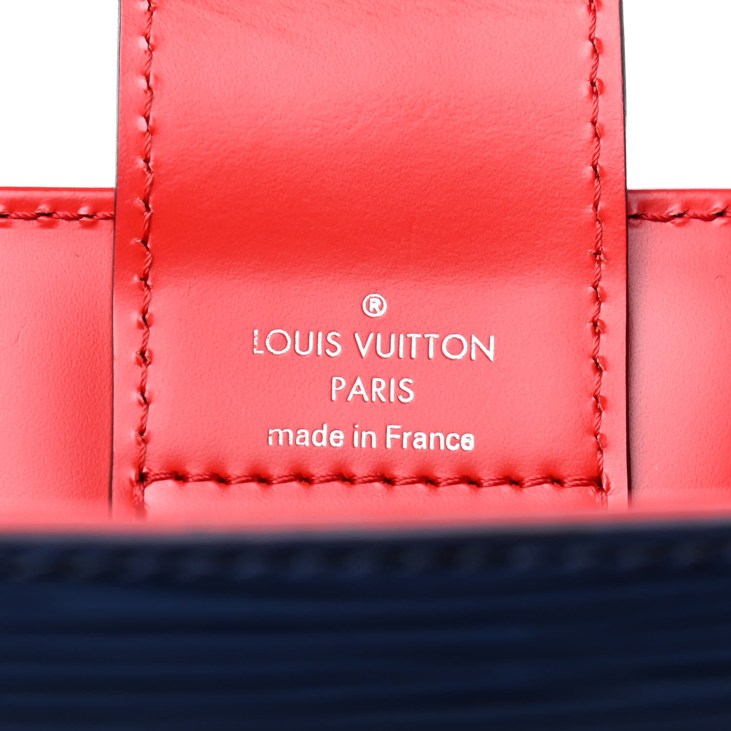 Louis Vuitton Epi Kleber PM Indigo Coquelicot 5 of 5