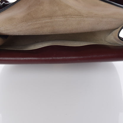 Chloe Calfskin Mini Georgia Crossbody Bag Bordeaux 7 of 13