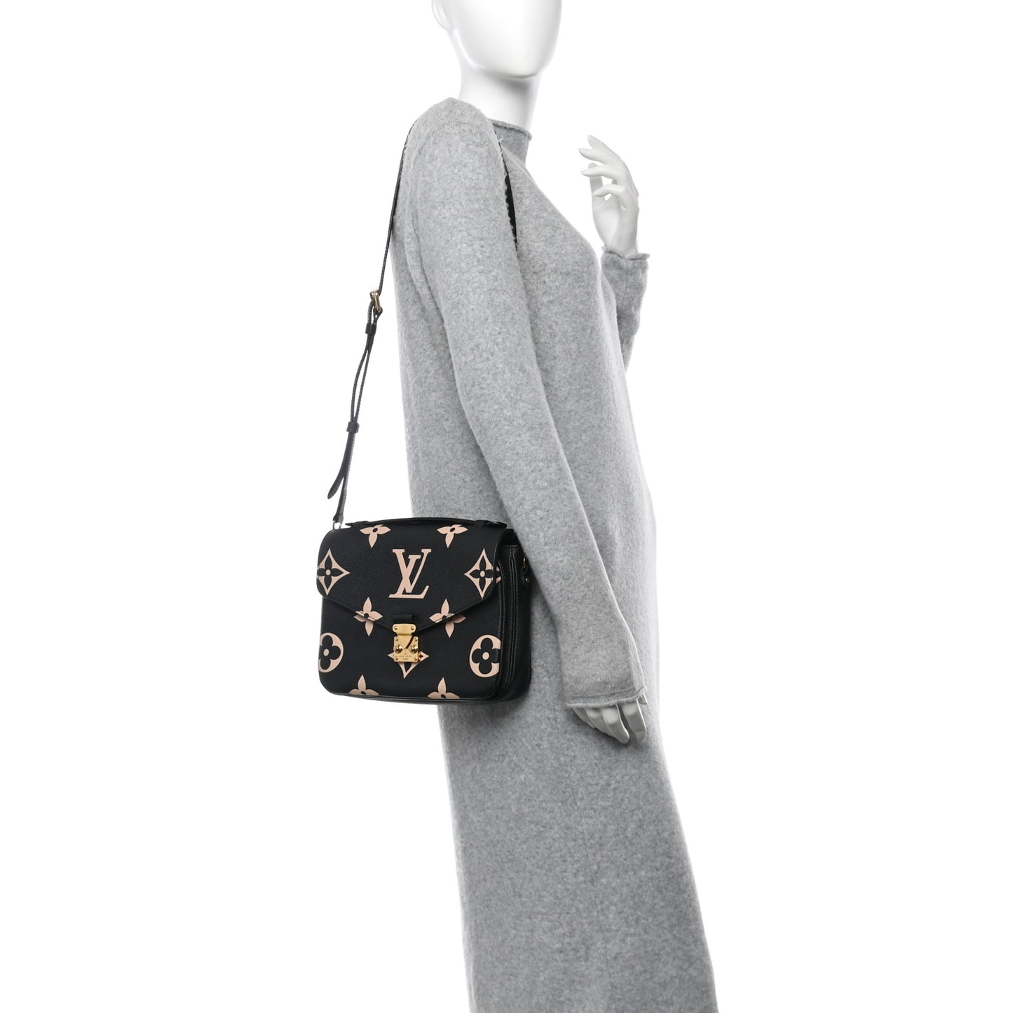 Empreinte Monogram Giant Pochette Metis Black Beige