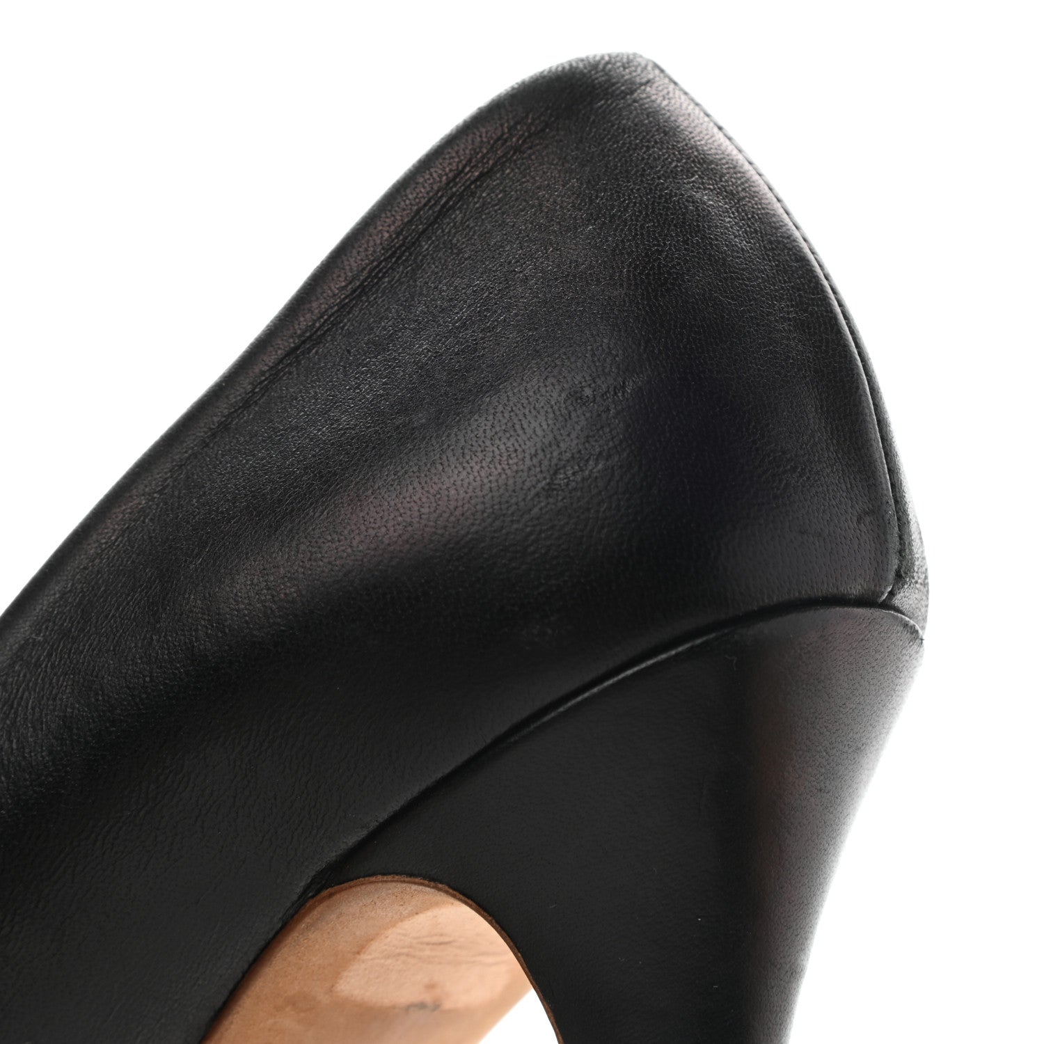 Chanel Lambskin Patent Cap Toe CC Pumps 38 Black 13 of 13