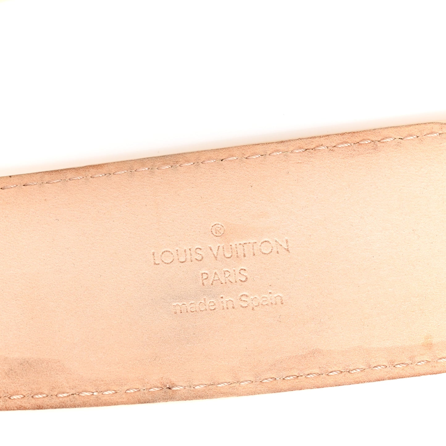 Damier Azur 40mm LV Initiales Belt 95 38