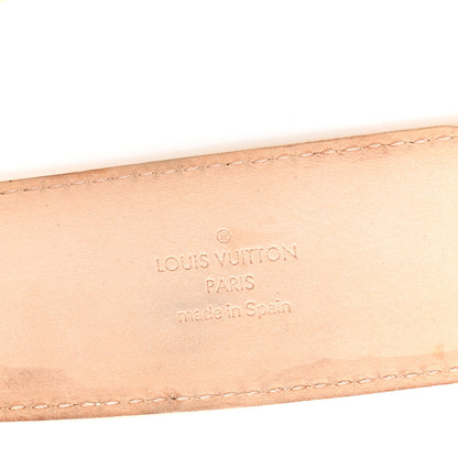Louis Vuitton Damier Azur 40mm LV Initiales Belt 95 38 4 of 5