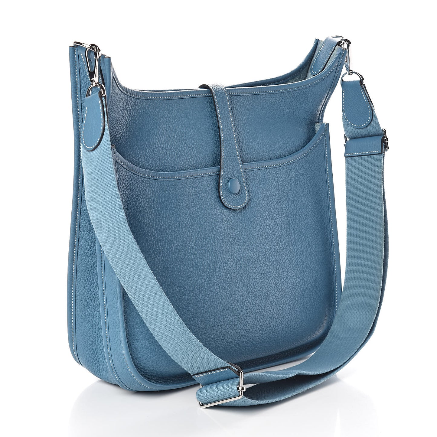 Taurillon Clemence Evelyne III GM Blue Jean
