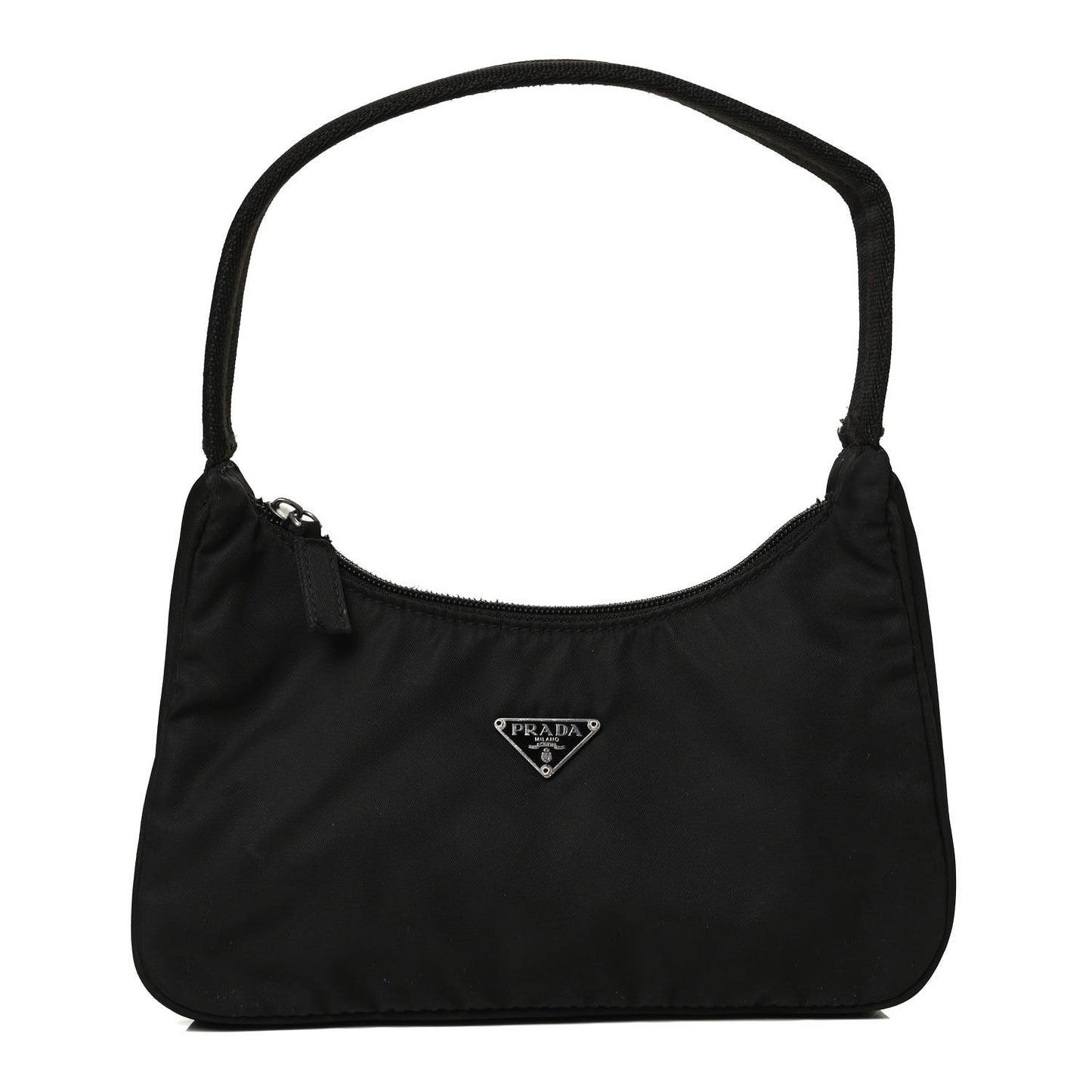 Tessuto Nylon Sport Mini Shoulder Bag Black
