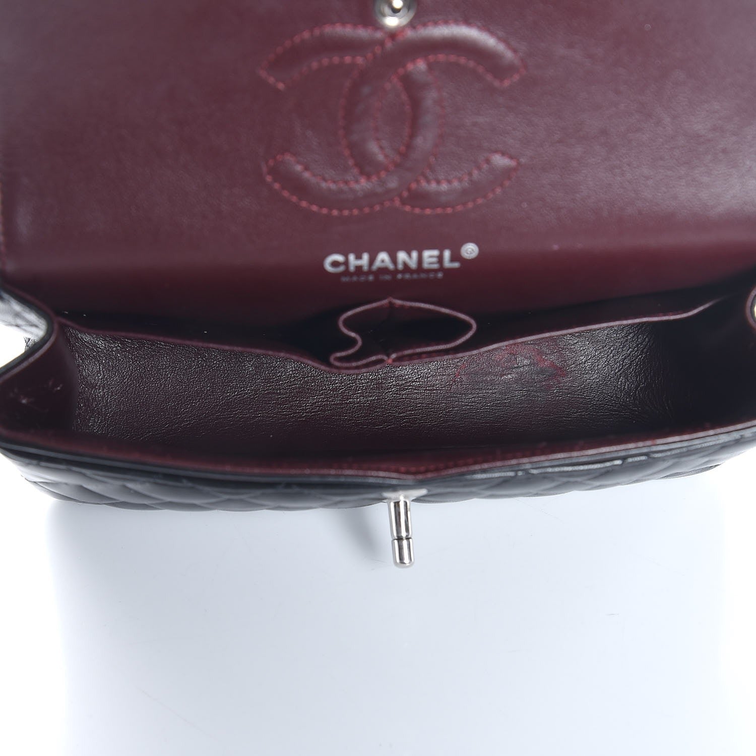 Chanel Lambskin Quilted Small Double Flap Black 5 of 11