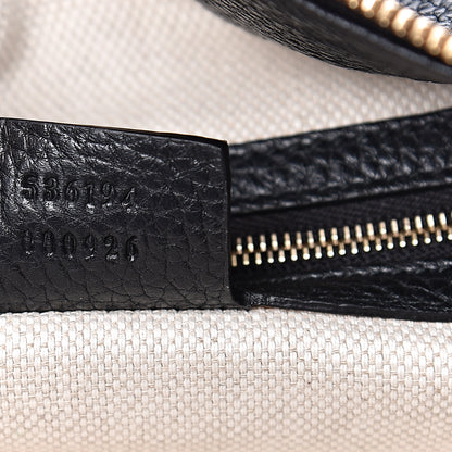 Gucci Pebbled Calfskin Large Soho Hobo Black 8 of 11