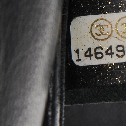 Chanel Lambskin Half Moon Wallet On Chain WOC Black 8 of 9