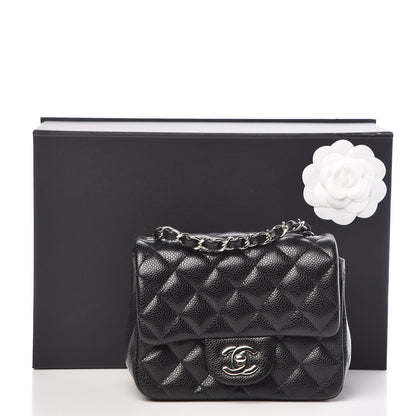 Chanel Caviar Quilted Mini Square Flap Black 11 of 11