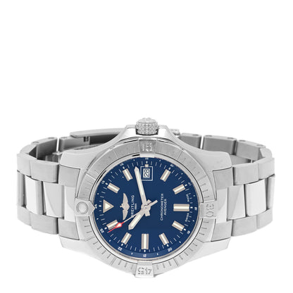 Breitling Stainless Steel 43mm Avenger Automatic Watch Blue A17318 2 of 5