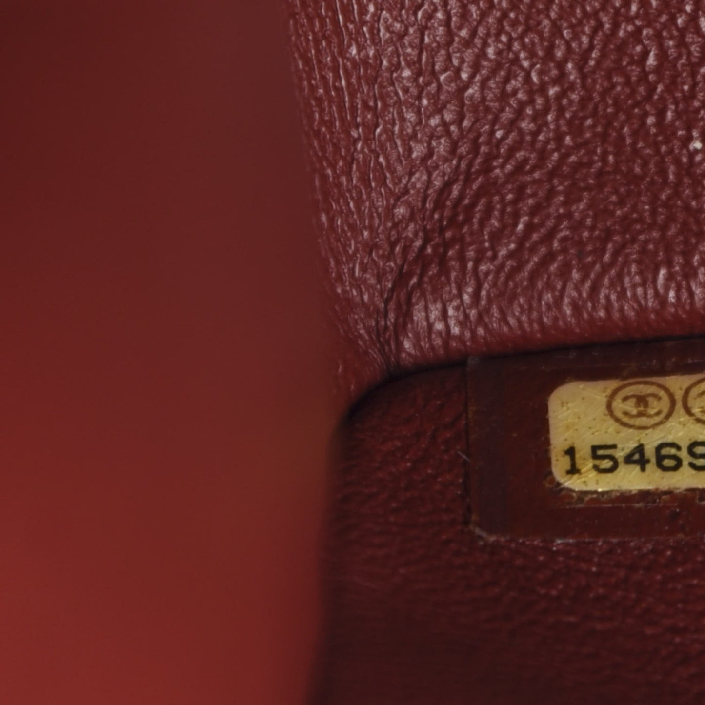 Lambskin Quilted Jumbo Double Flap Red