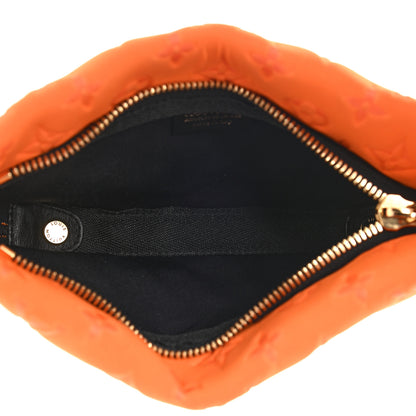 Louis Vuitton Monogram Scuba Clutch Pochette Orange 4 of 9