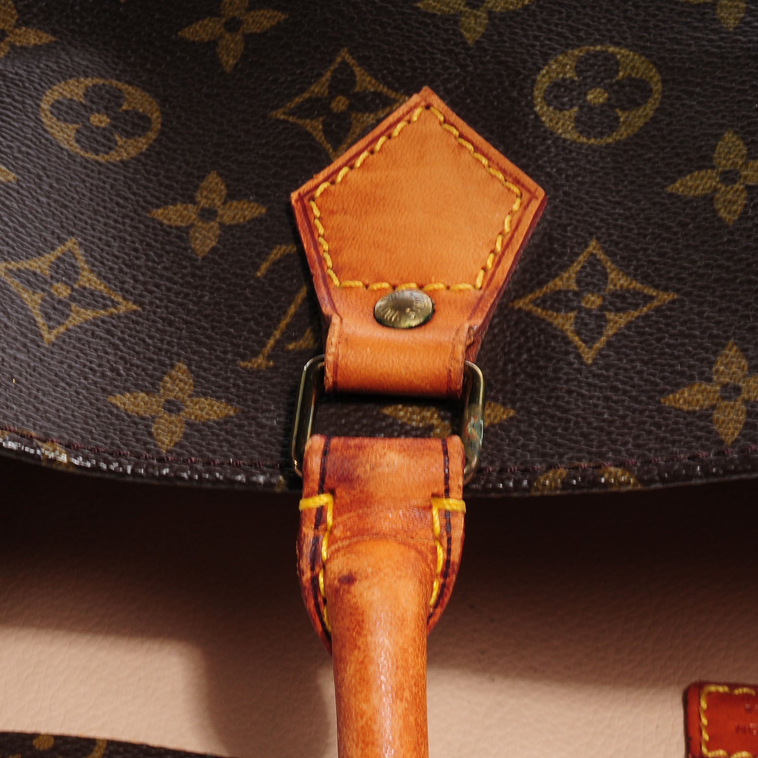 Louis Vuitton Monogram Sac Plat 5 of 8