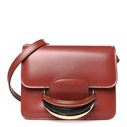 Chloe Calfskin Kattie Shoulder Bag Sepia Brown 1 of 9