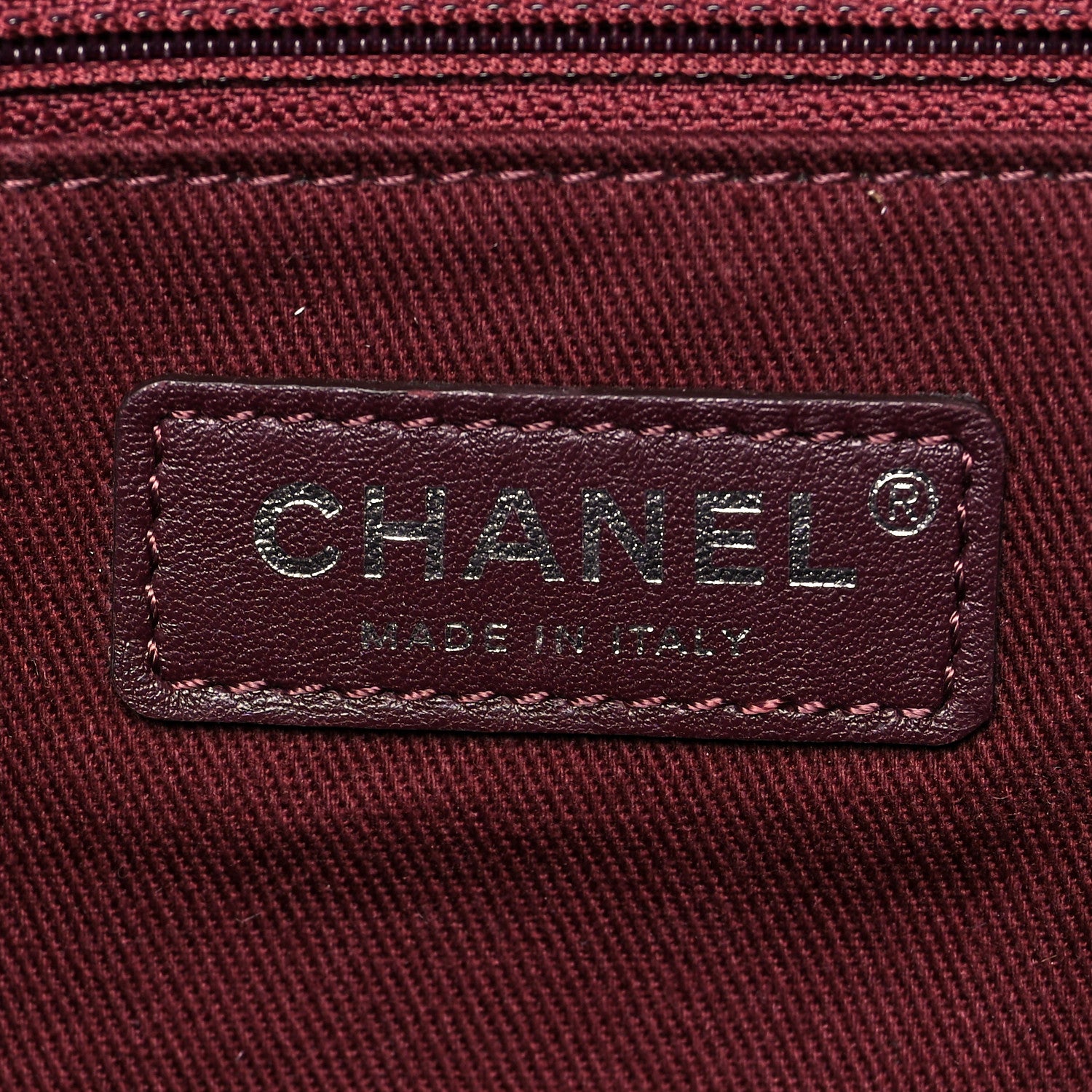 Chanel Striped Canvas Small Deauville Tote Beige 5 of 9