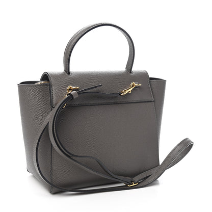 Celine Grained Calfskin Nano Belt Bag Grey 2 of 8