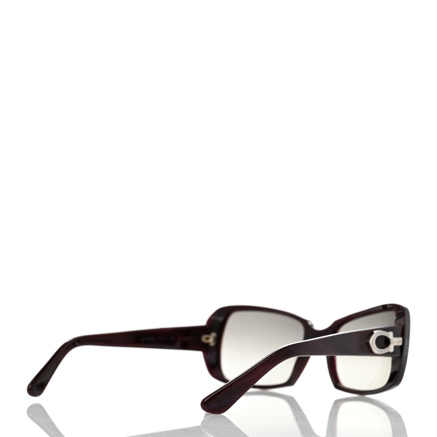 Cartier Square Cypris Sunglasses Burgundy 4 of 8