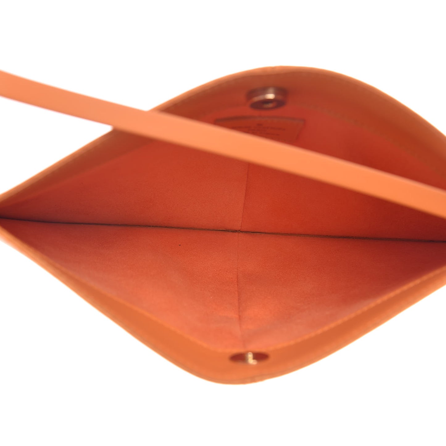 Epi Demi-Lune Pochette Mandarin