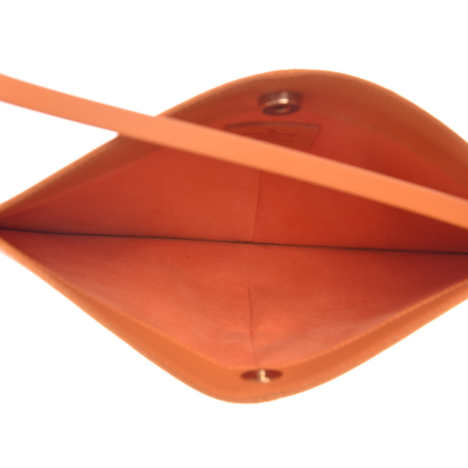 Louis Vuitton Epi Demi-Lune Pochette Mandarin 5 of 10