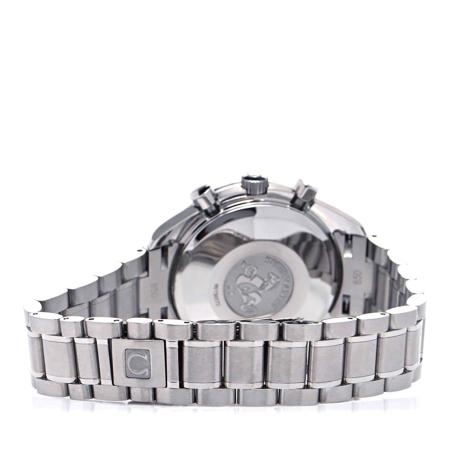 Stainless Steel 39mm Speedmaster Chronograph Automatic Watch Black 3513.50