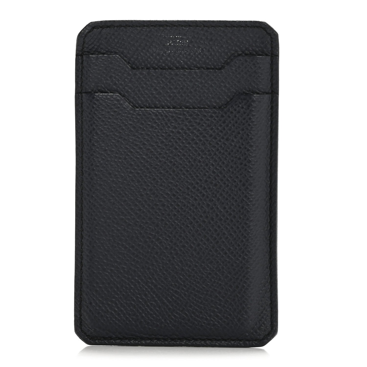 Hermes Epsom City 3CC Card Holder Black 1776296 – FASHIONPHILE