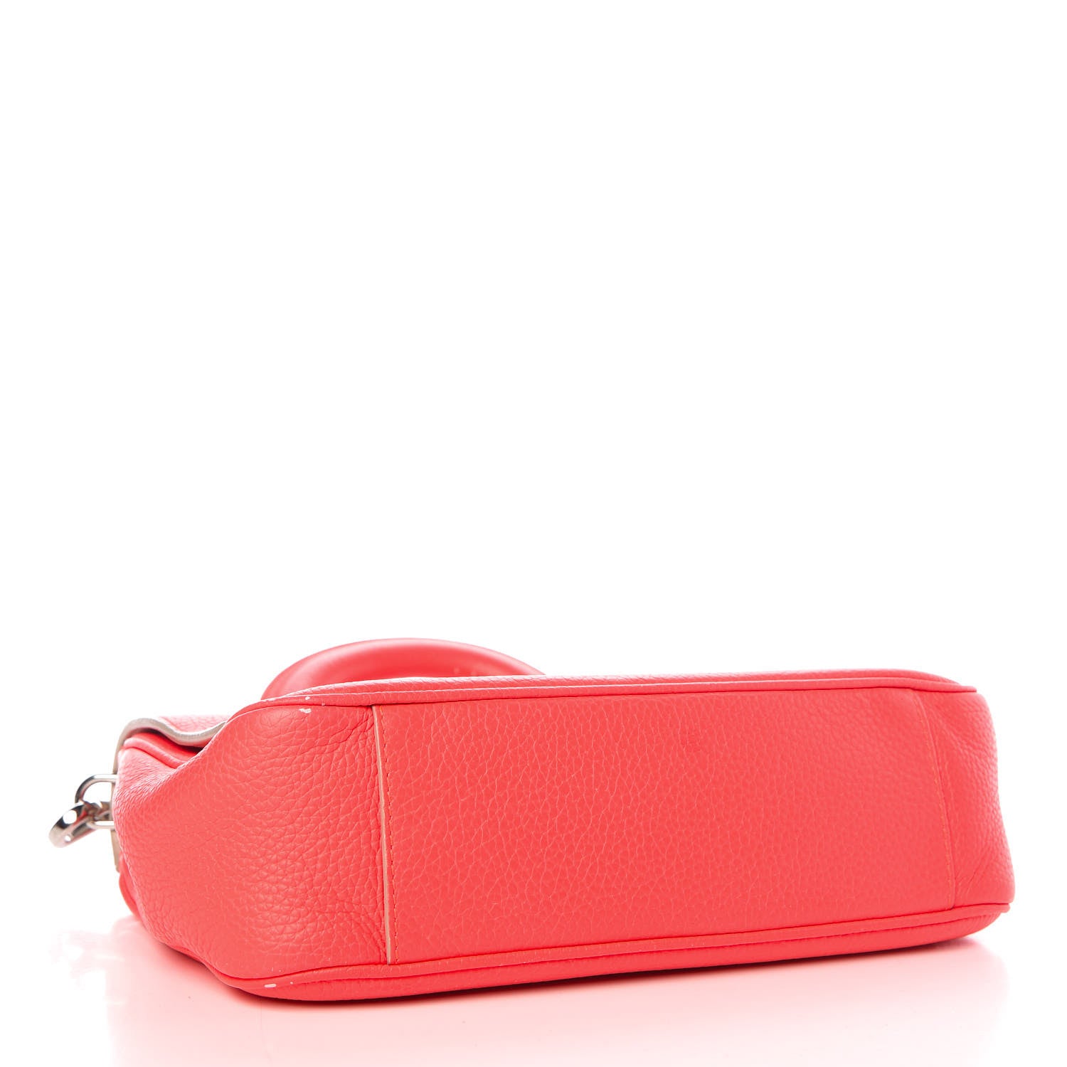 Christian Dior Bullcalf Mini Be Dior Satchel Fluorescent Goji Pink 4 of 19