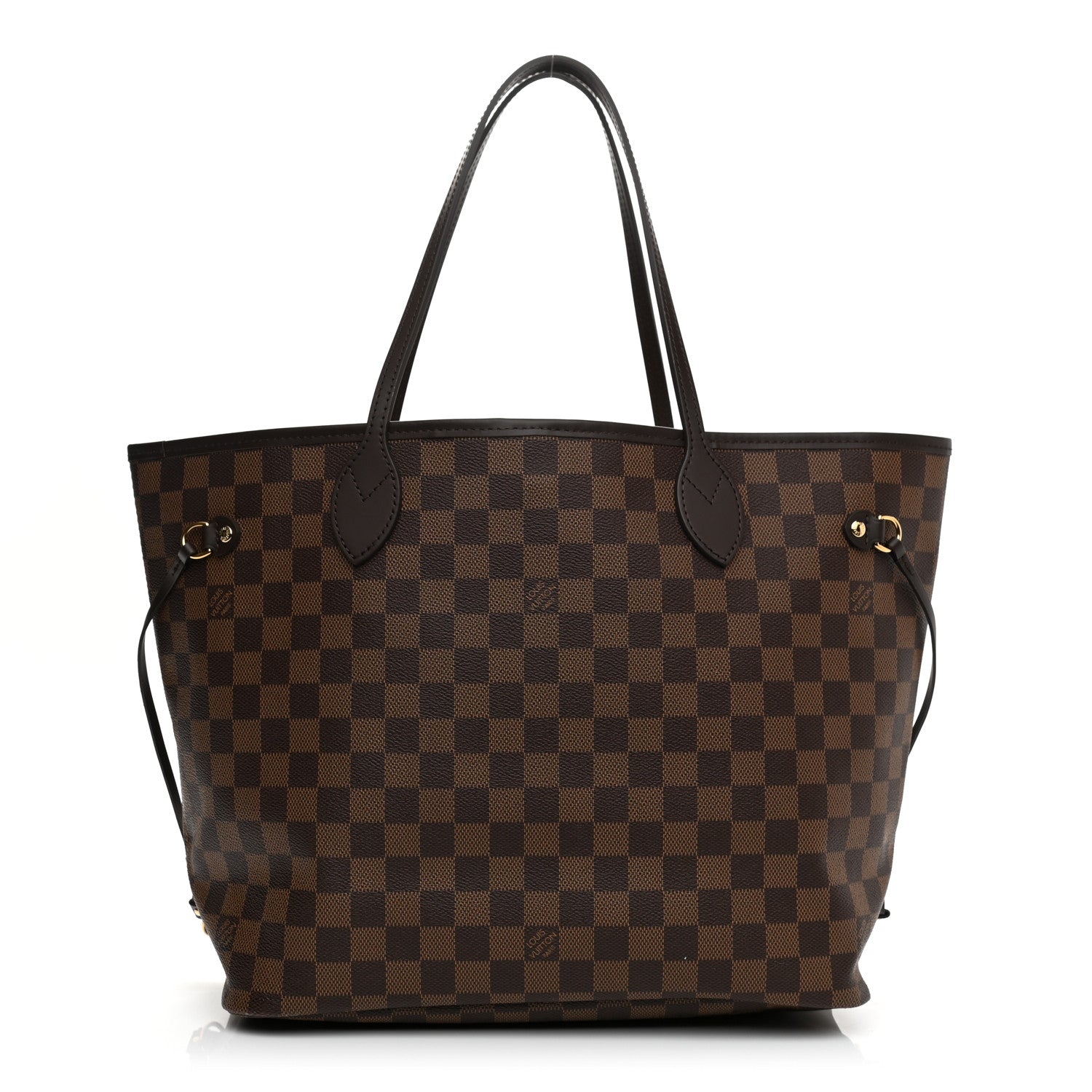 Louis Vuitton Damier Ebene Neo Neverfull MM Rose Ballerine 3 of 10