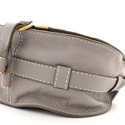 Chloe Calfskin Mini Marcie Round Crossbody Bag Cashmere Grey 12 of 12