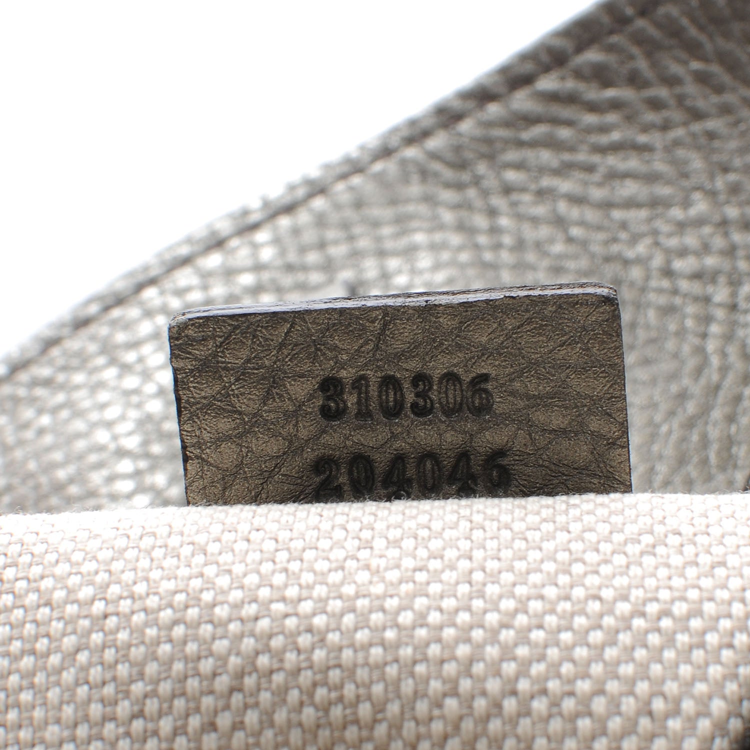 Gucci Metallic Pebbled Calfskin Large Soho Chain Shoulder Bag Sasso 7 of 7