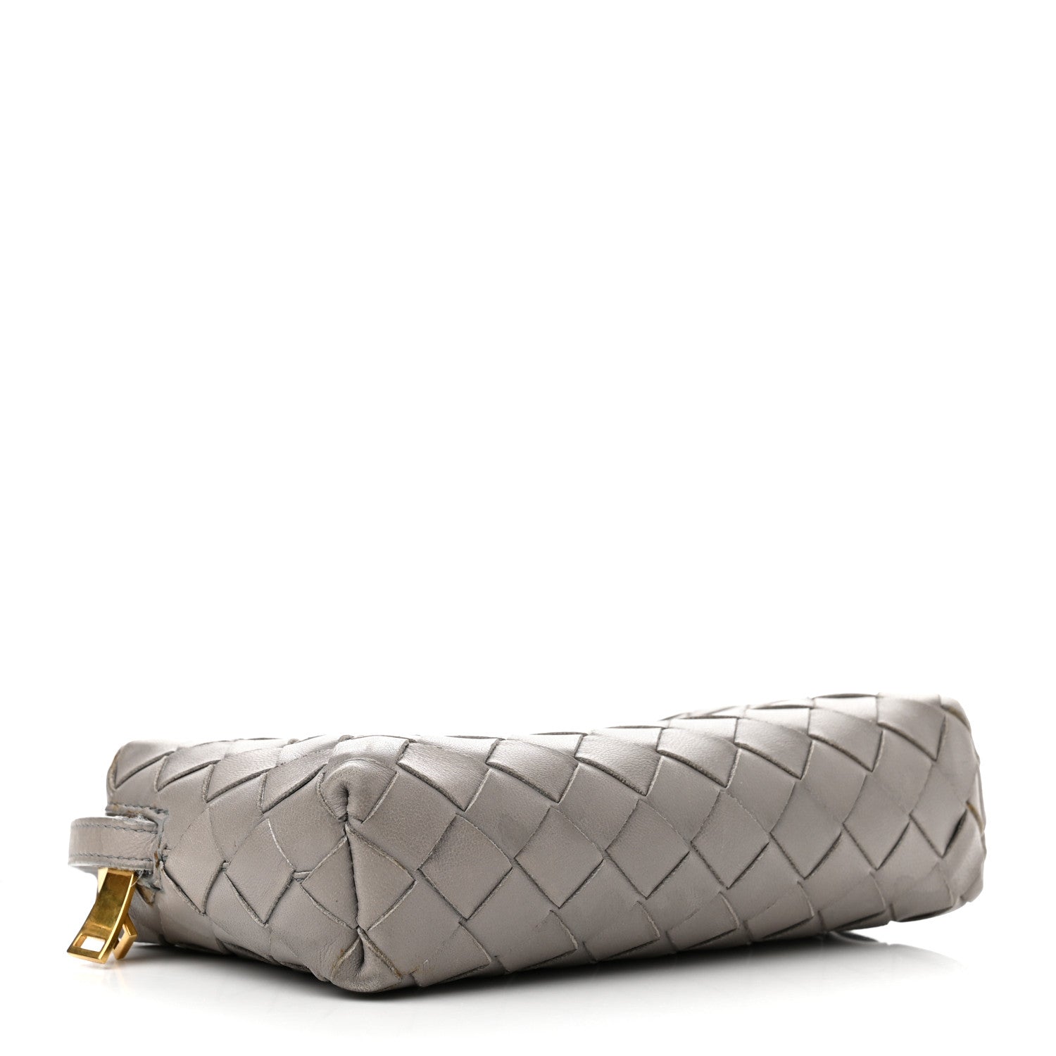Bottega Veneta Nappa Intrecciato Nodini Mini Crossbody Grey 4 of 16