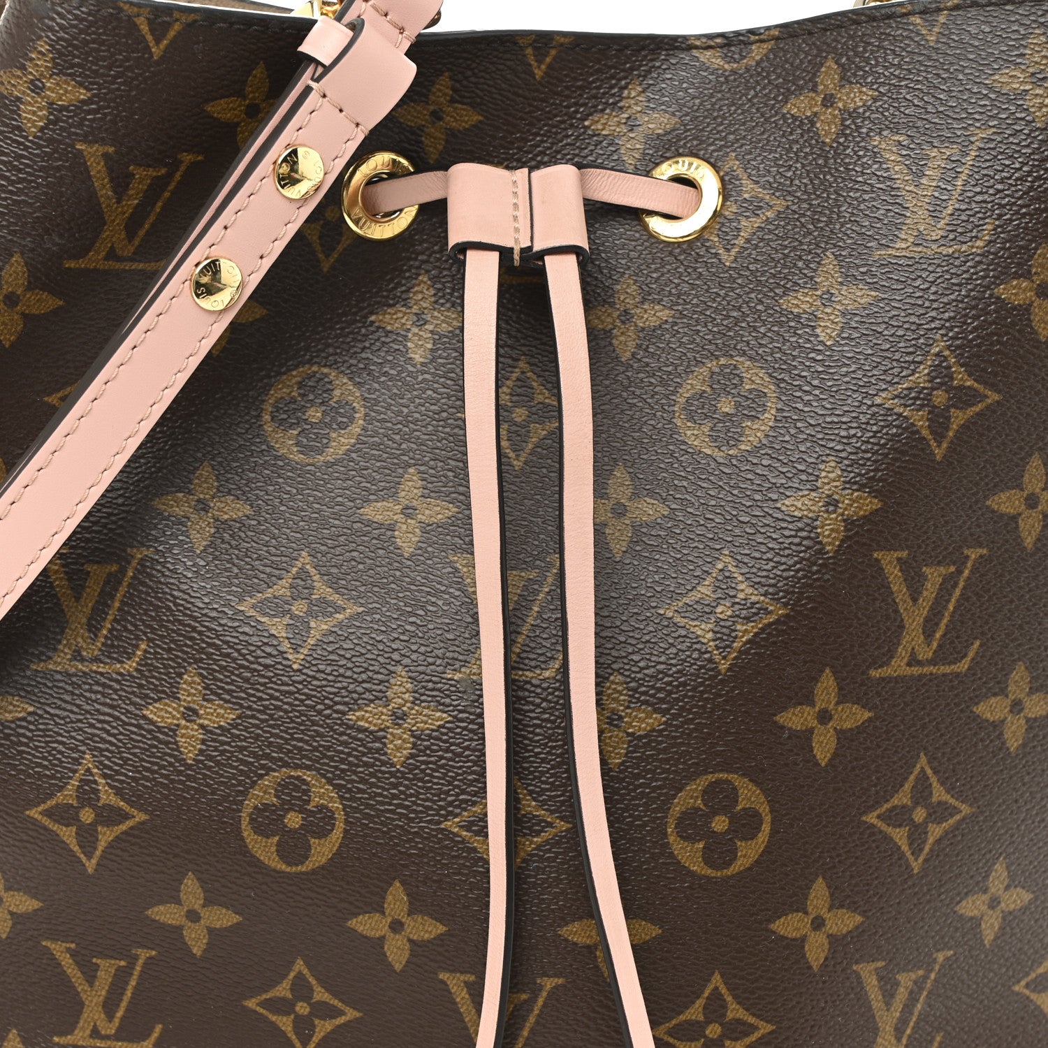 Louis Vuitton Monogram Neonoe MM Rose Poudre 7 of 9