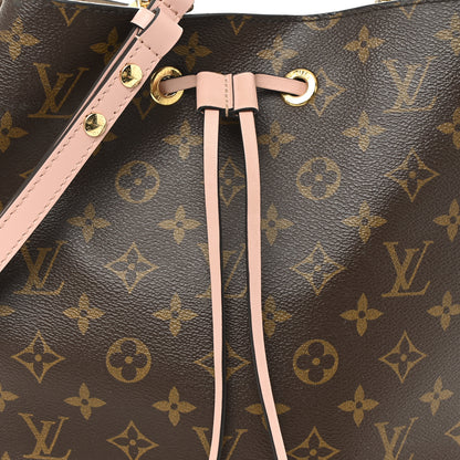 Louis Vuitton Monogram Neonoe MM Rose Poudre 7 of 9