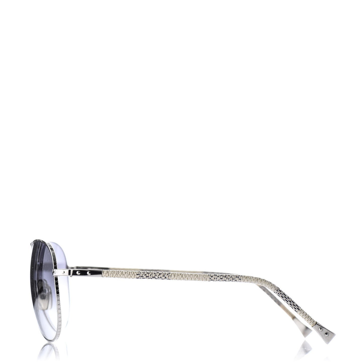 Damier Azur Conspiration Pilote Aviator Sunglasses Z0203U