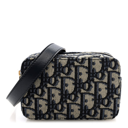 Christian Dior Oblique Belt Pouch Blue 1 of 8