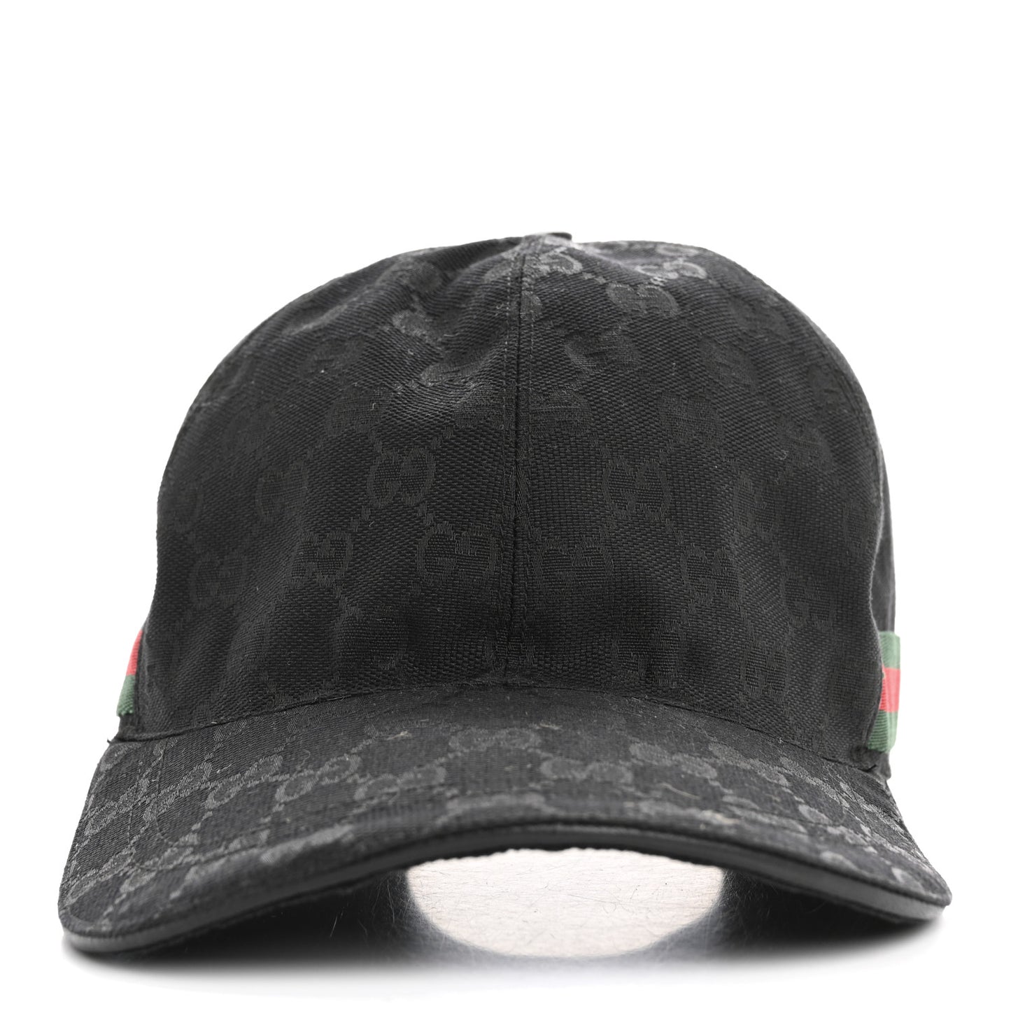 Monogram Web Baseball Hat L Black