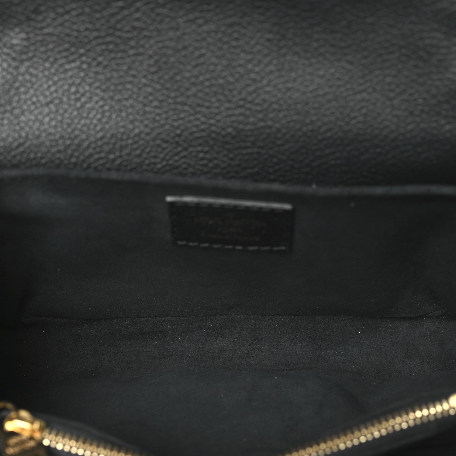 Louis Vuitton Empreinte Monogram Giant Pochette Metis East West Black Beige 5 of 9