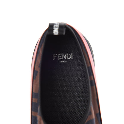 Fendi Technical Mesh FF Sneakers 38 Tobacco Red 11 of 12